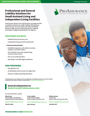 Senior Care Small Business Flyer Print Version2 - M5160_8 thumbnail