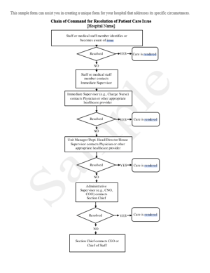 Chain of Command Flowchart